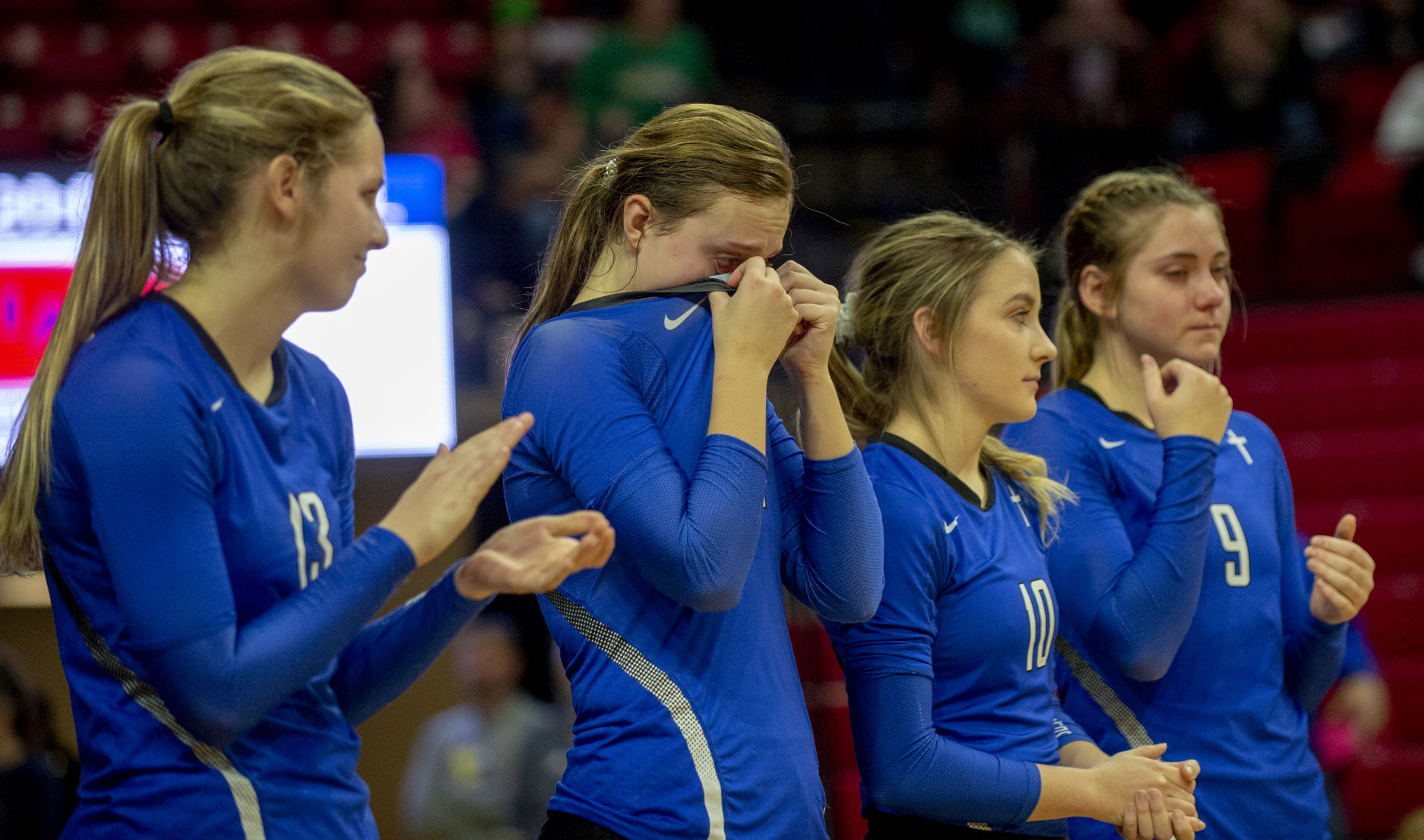 D-2 state volleyball championship, 11.9